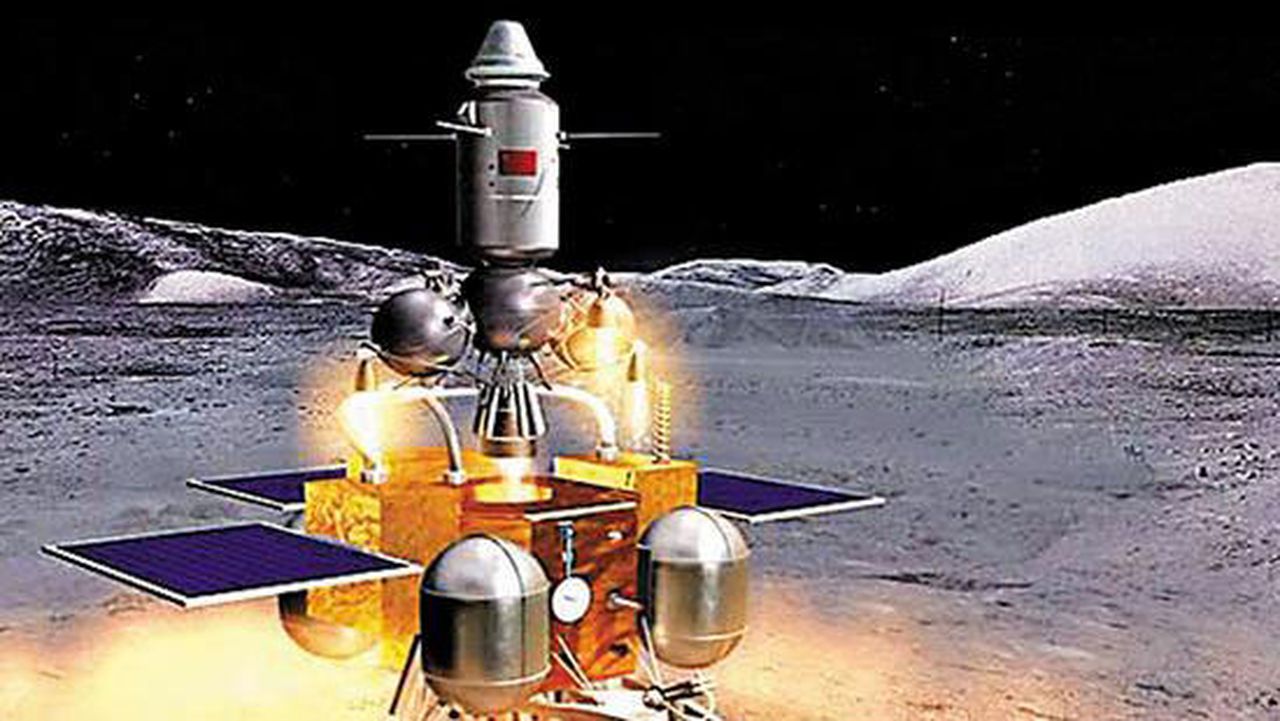 Chang’e-5 probe for collection of lunar samples