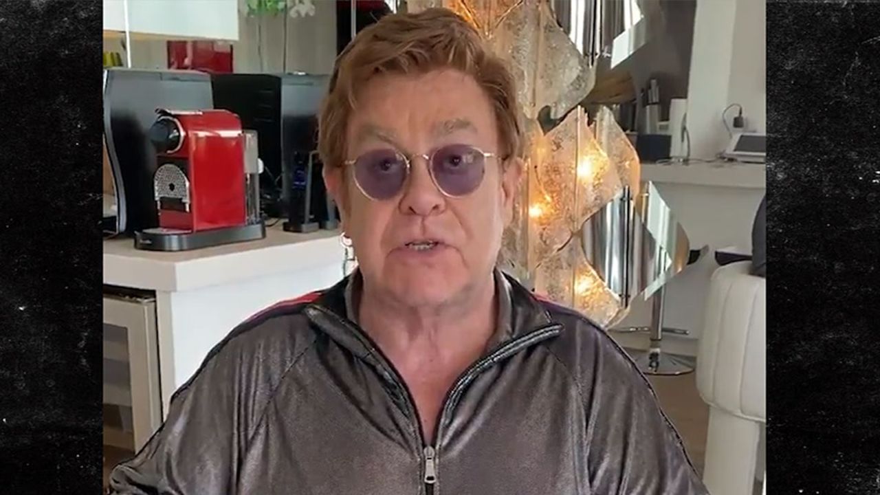 Elton John Donates $1 Million To Protect People With HIV from Coronavirus