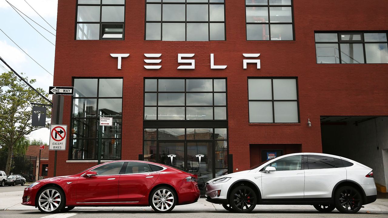 Tesla was declared a non-essential business by the US government, image via Getty Images