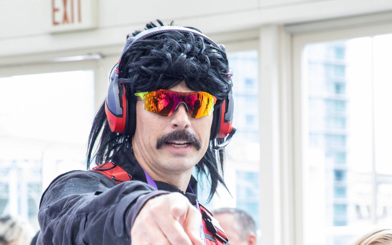 Twitch star Dr. Disrespect might be getting a television show with Skybound Entertainment. Image via The Hollywood Reporter.