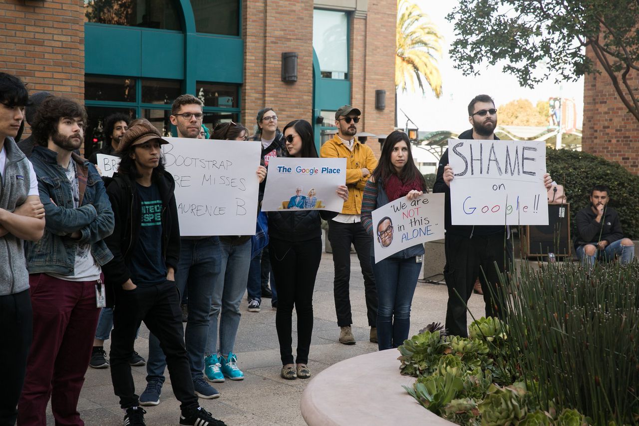 Tension escalated between Google employees and management, Image via PHUC PHAM