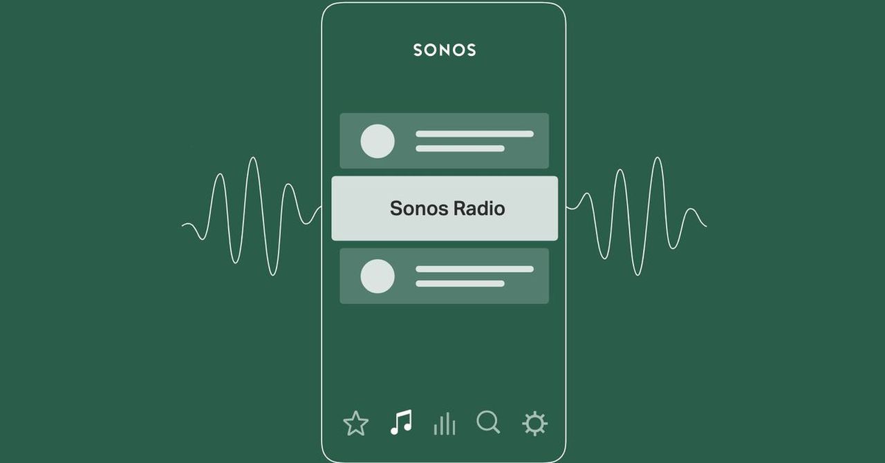 Sonos launches its own streaming radio service