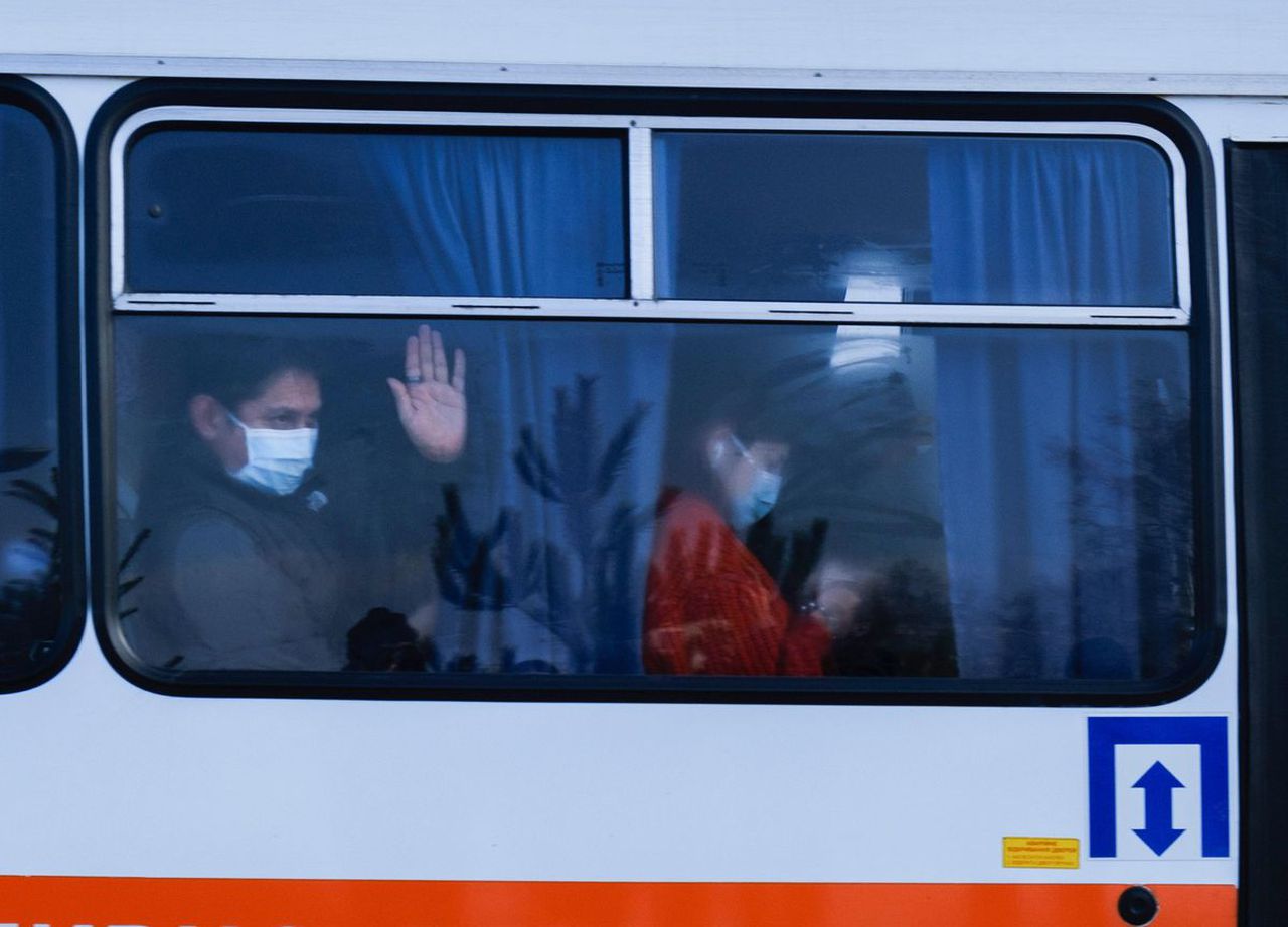 Ukraine has no confirmed case of the virus, image via AP