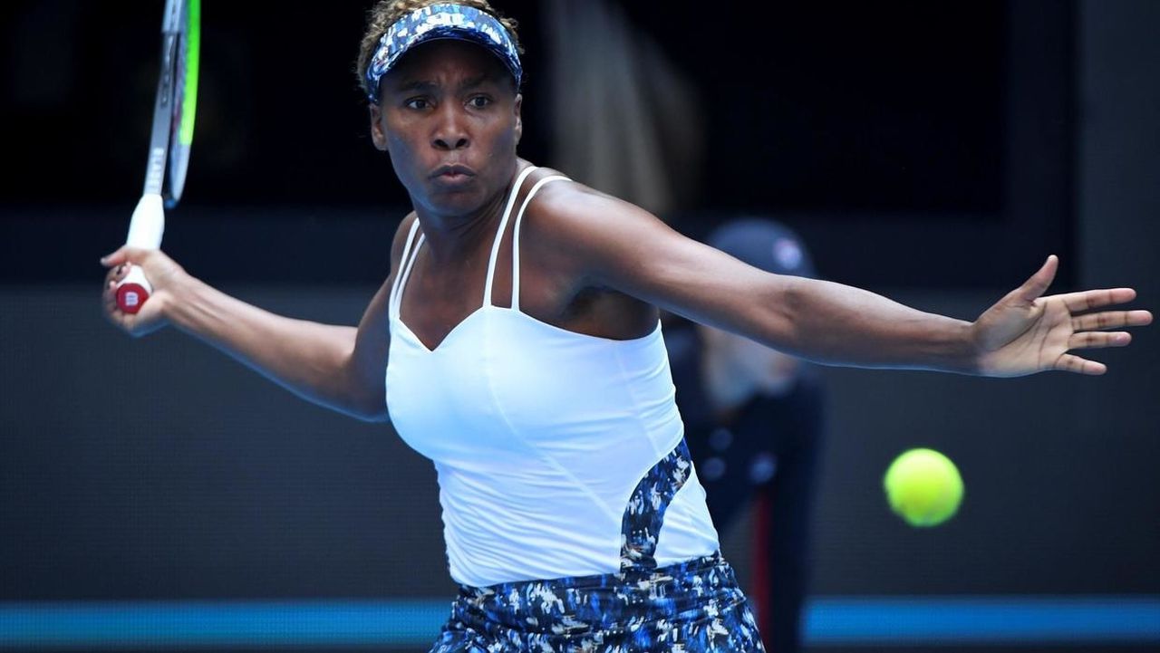 Venus Williams withdraws from her spot in Brisbane tournament after setbacks during practice. Image via AFP.