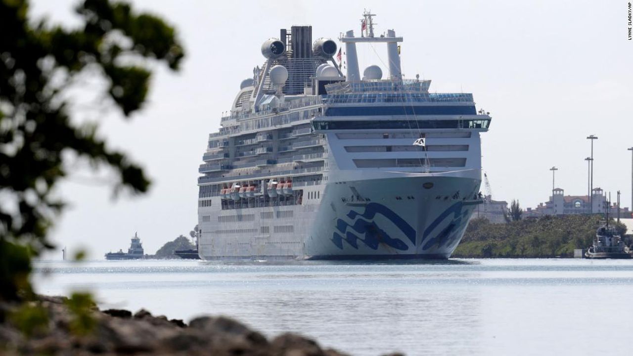 Coral Princess docks in Miami with 2 dead and several ill of coronavirus, after ports shunned it for days