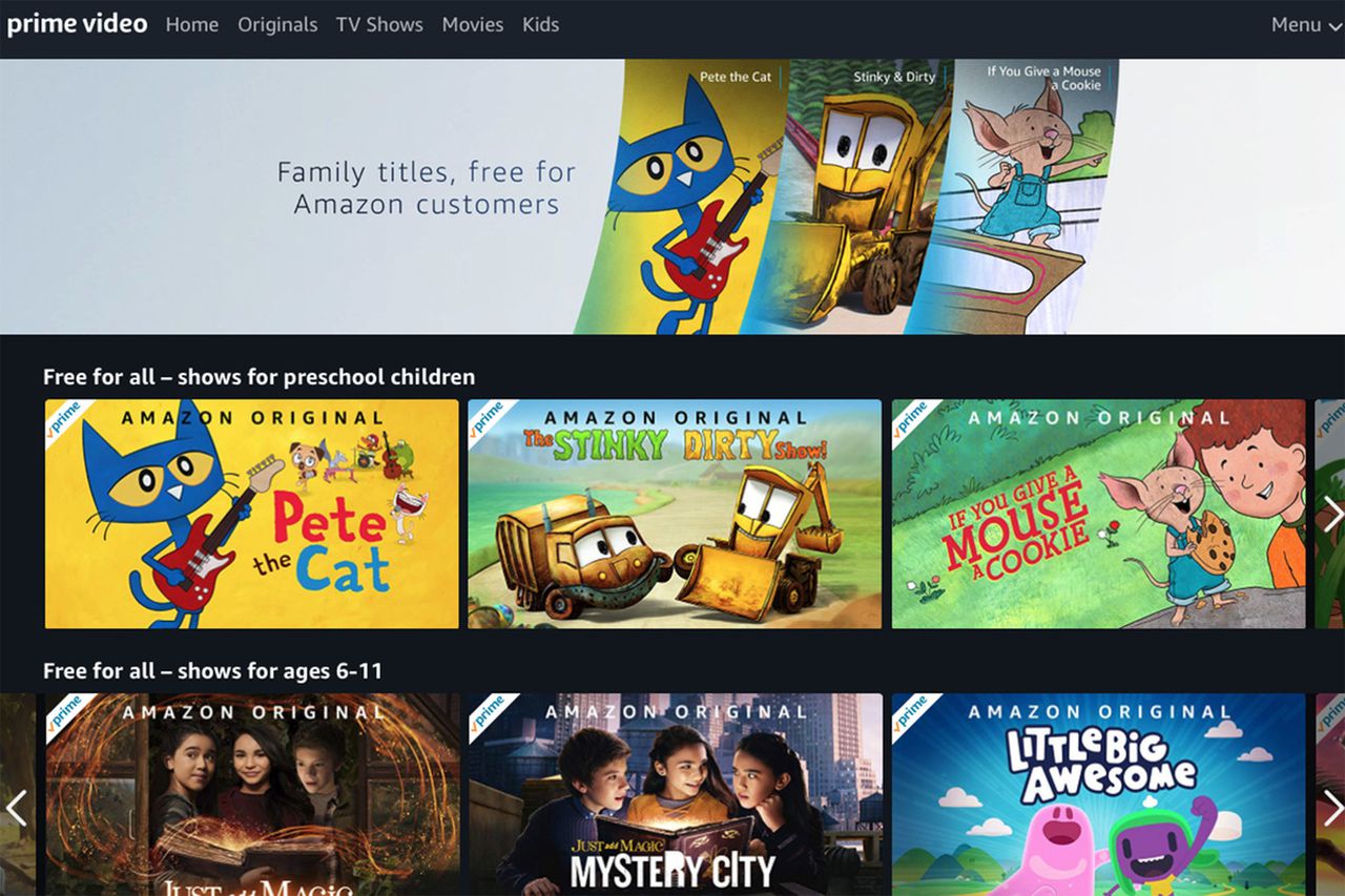IMDB has also made a number of family movies free for users, image via Amazon