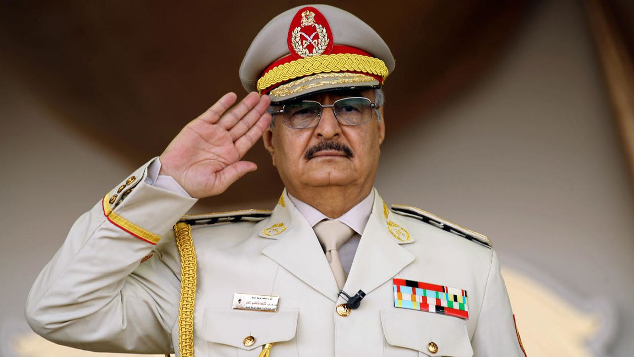 Haftar's Libyan Nationa Army will attack Tripoli one final time. Image via AFP.