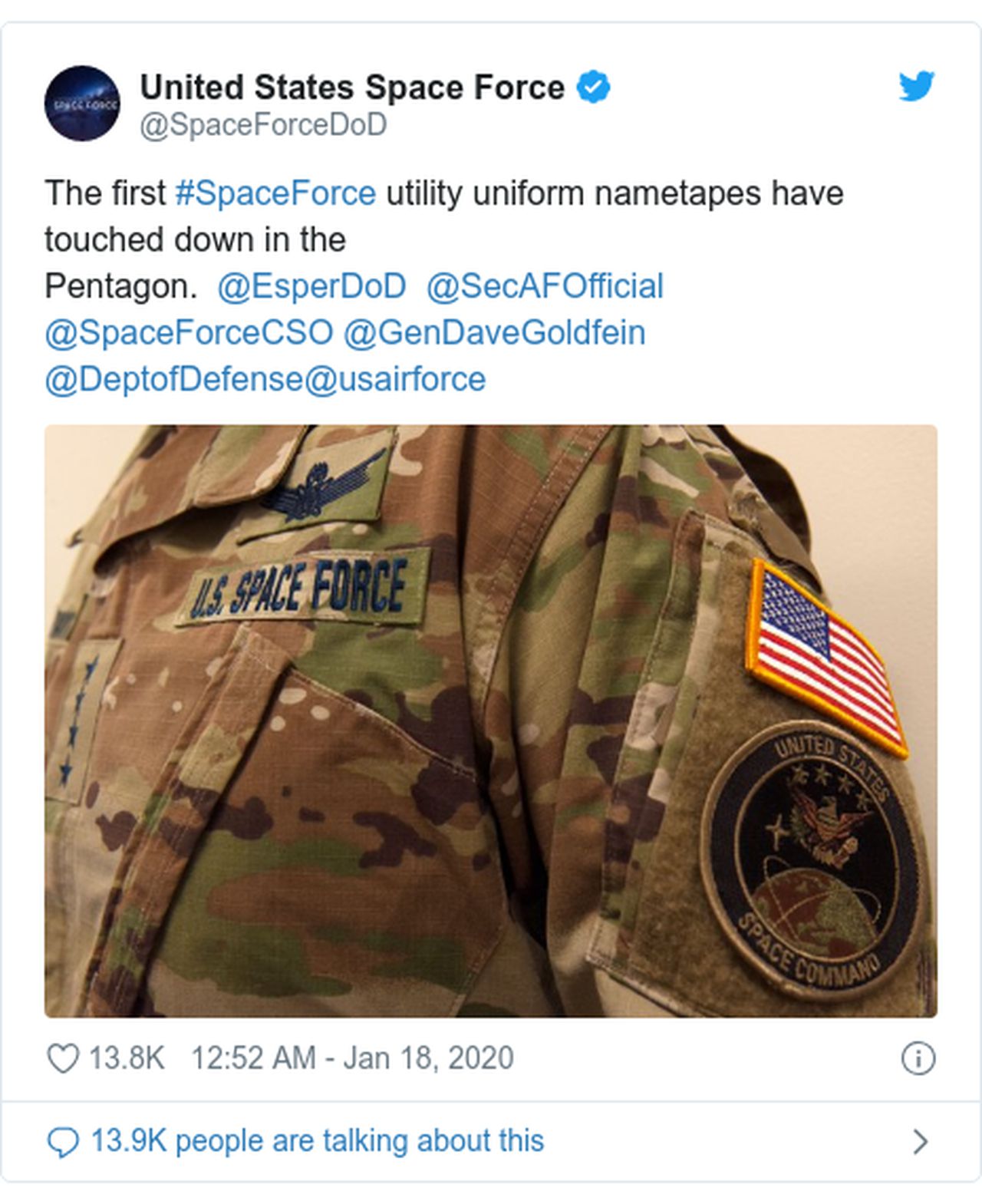 Social media reactions to the uniform have mostly just questioned the design, image via Twitter