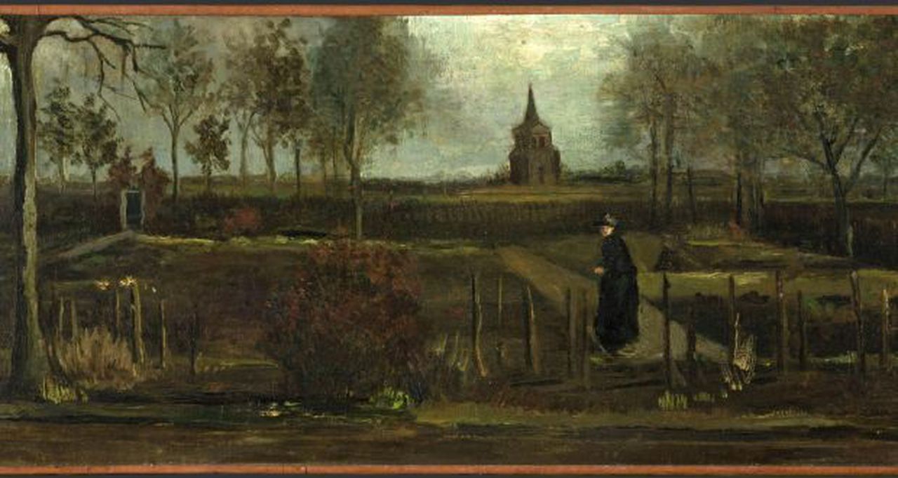 The painting was made in 1884, image via Singer Laren Museum