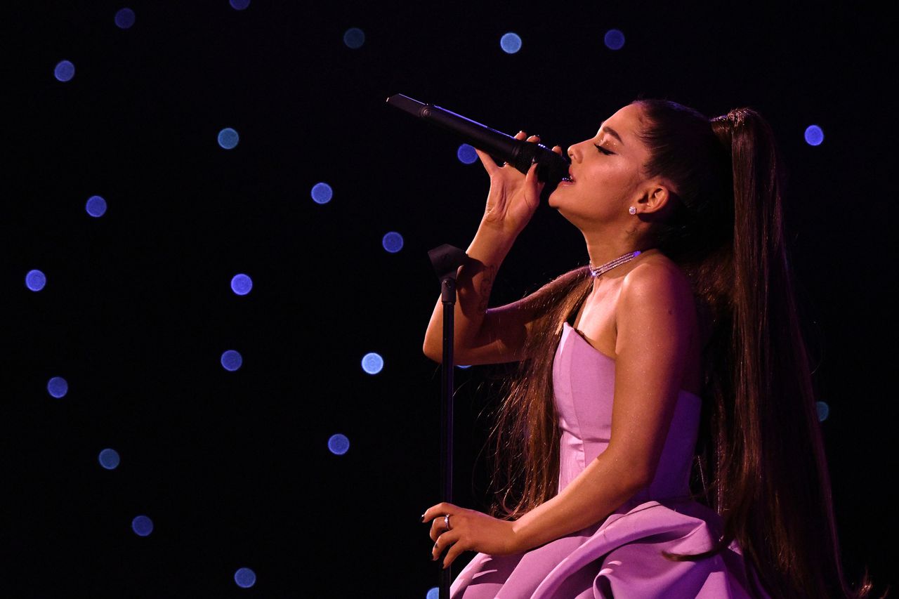 Ariana Grande says illness might force her to cancel shows. Image via Getty Images.
