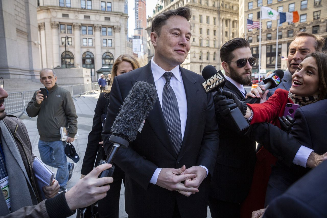Elon Musk claimed the insult was not meant to be taken literally, image via Getty Images