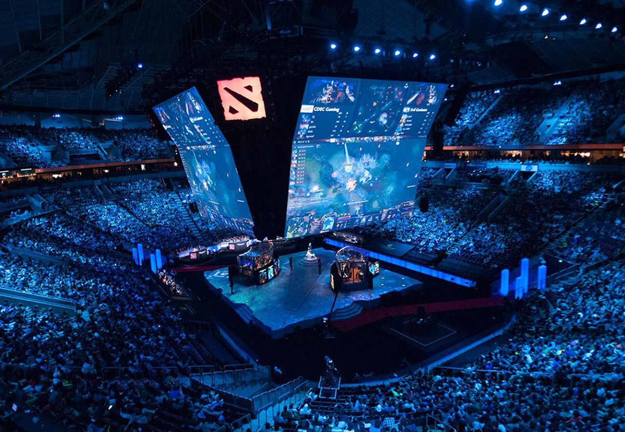 The championships will still be streamed online, image via Valve