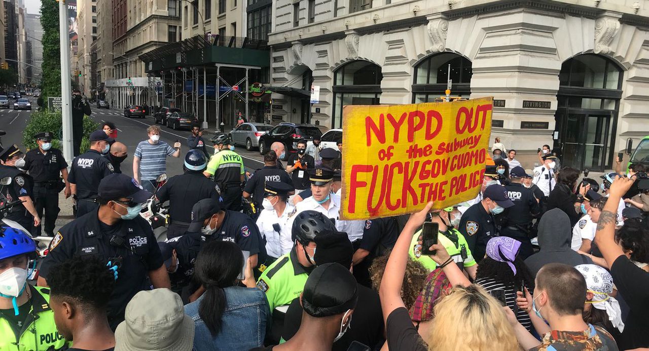 New York City Police Department arrests 200 protestors