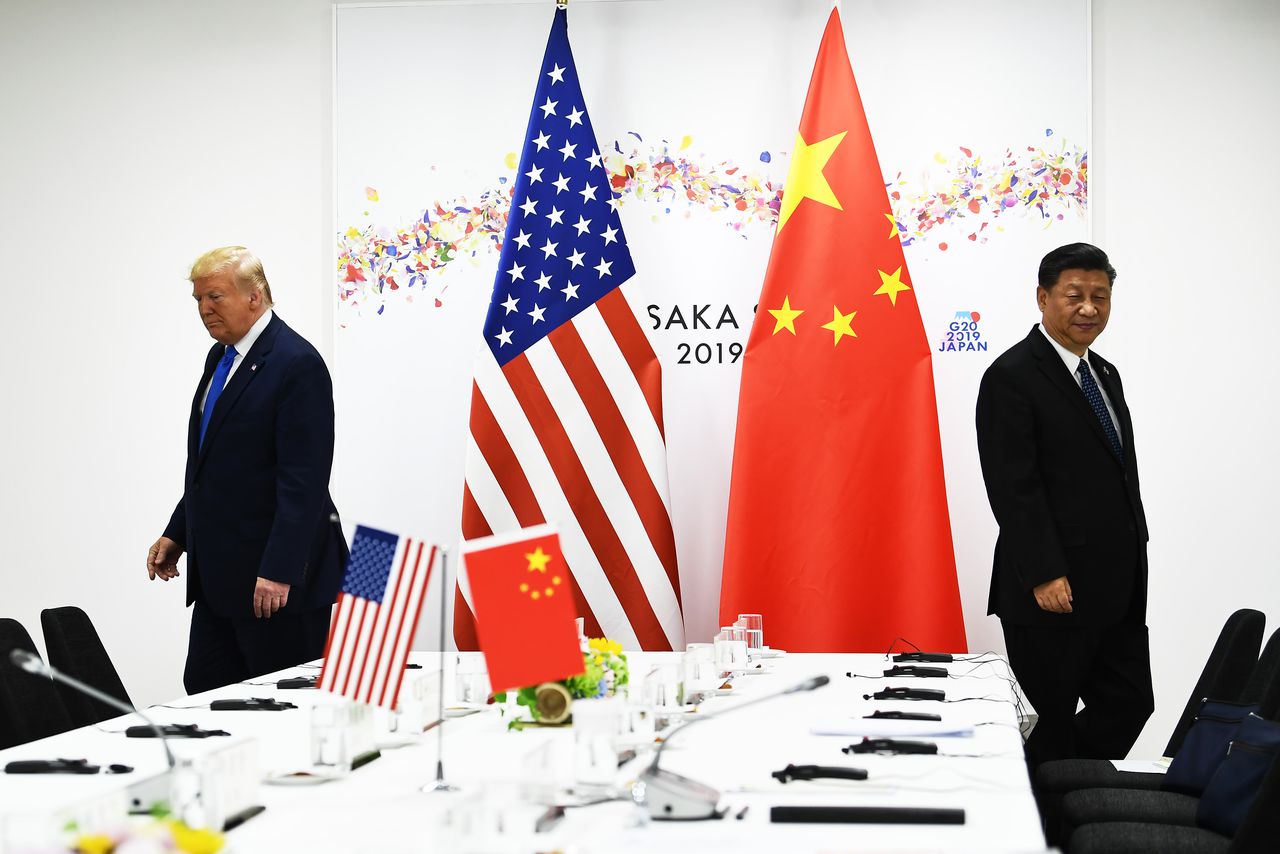 US and China to enter into Phase 1 of trade deal. Image via AFP.