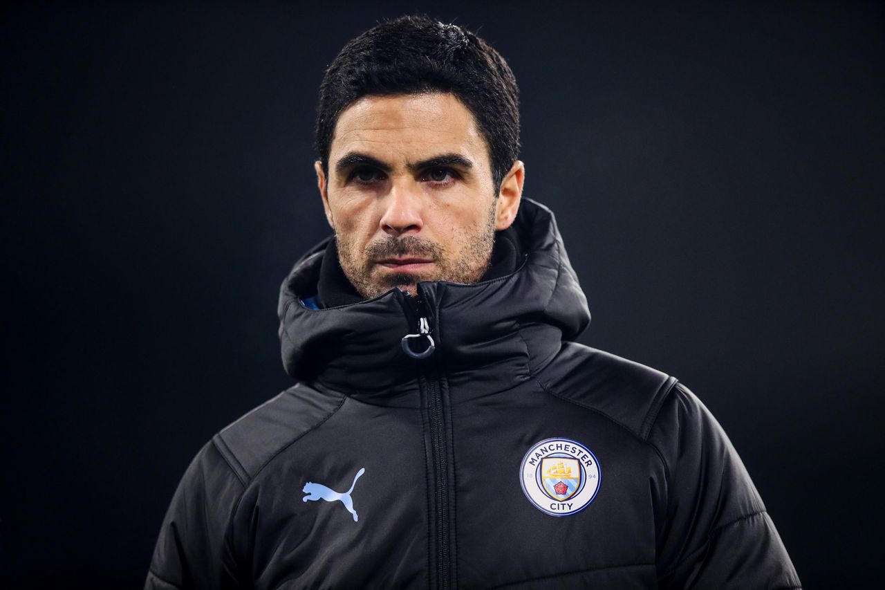 Arteta is currently the manager for Manchester City, image via Getty Images