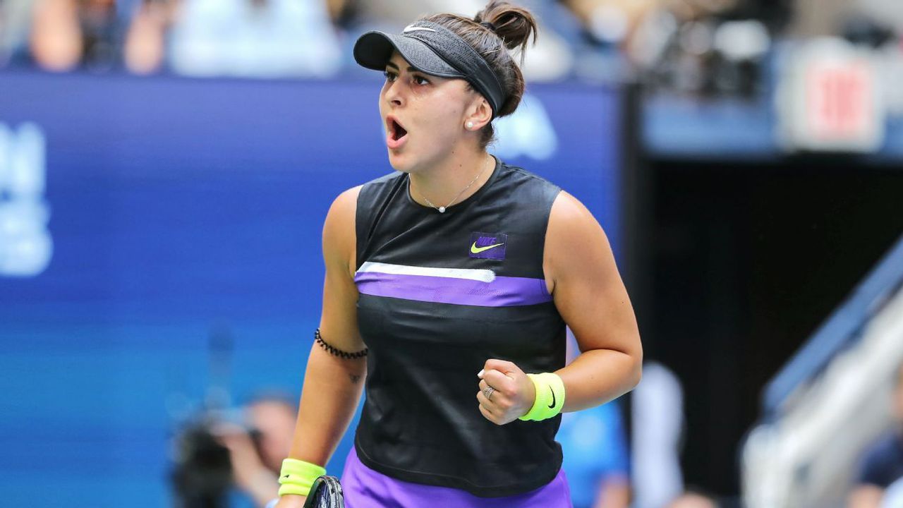 Bianca Andreescu still recovering from knee injury, will not be participating in Australian Open. Image via ESPN.