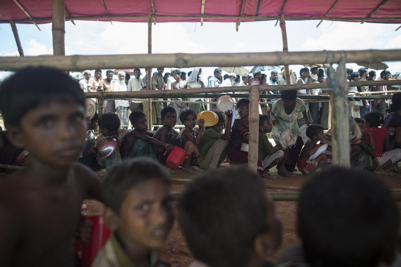 Myanmar government refuses ICC probe into Rohingya issue. Image via AFP.