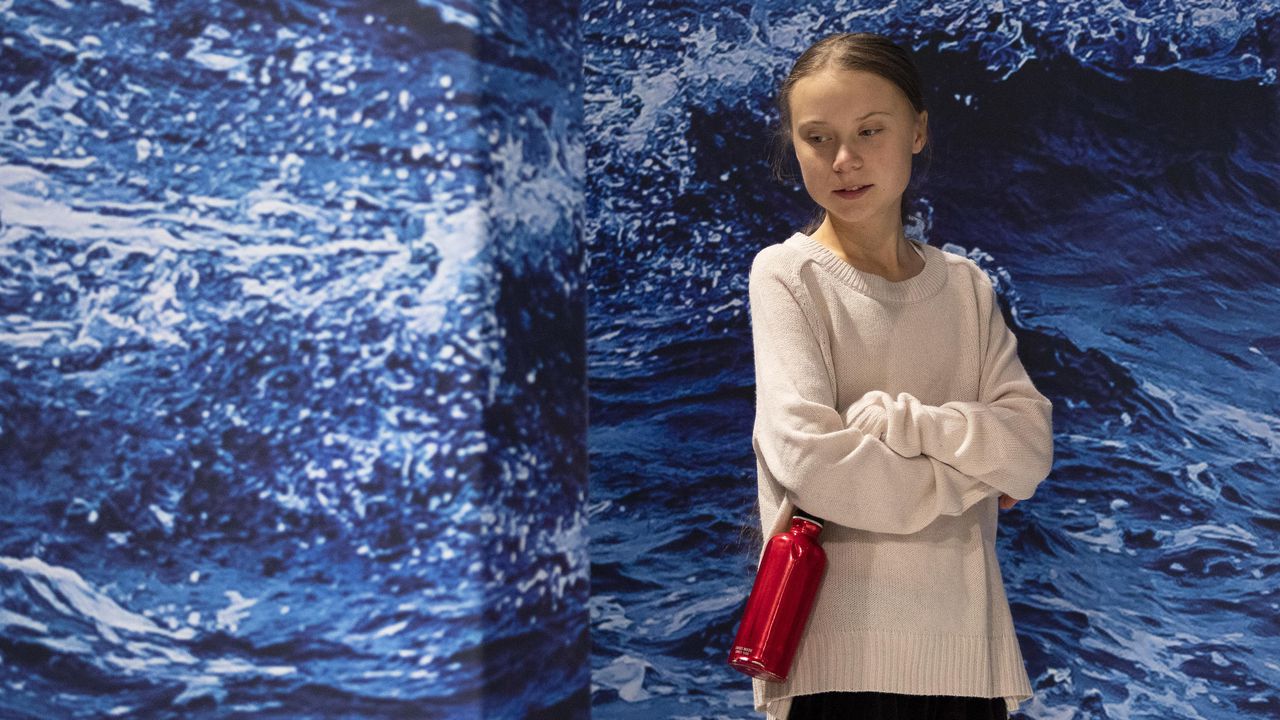 Greta Thunberg is just 16 years old and is a world famous climate change activist, image via Getty Images