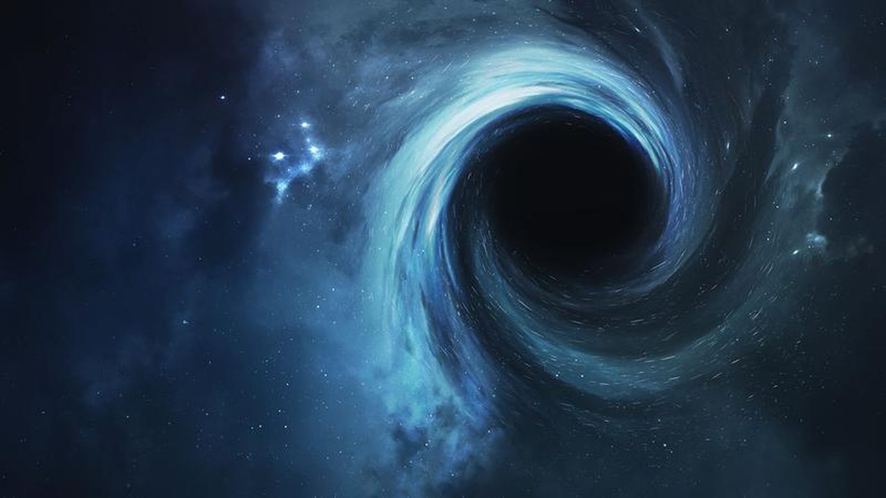 US astronomers discover cosmic missing link black hole. Image via Curiosity.