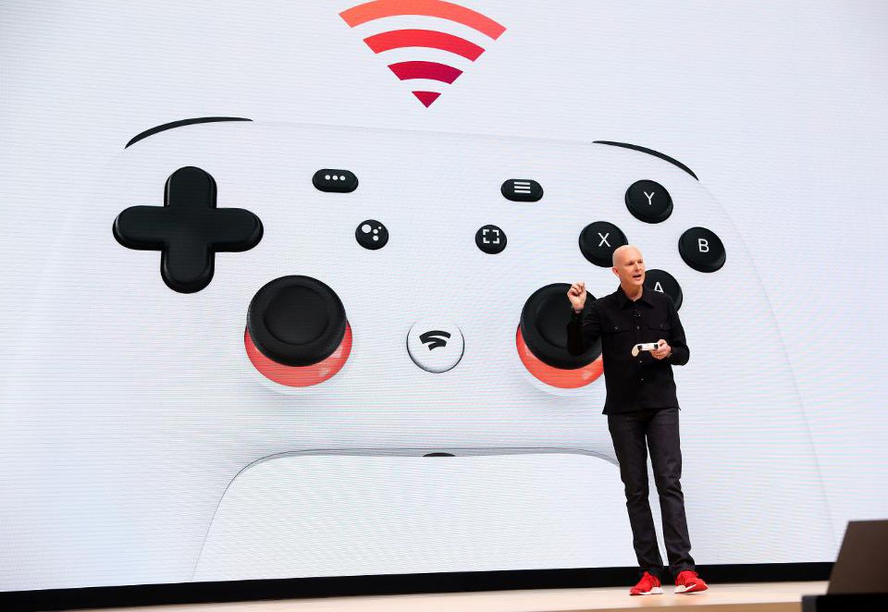 Stadia gaming service by google ( source : Forbes )