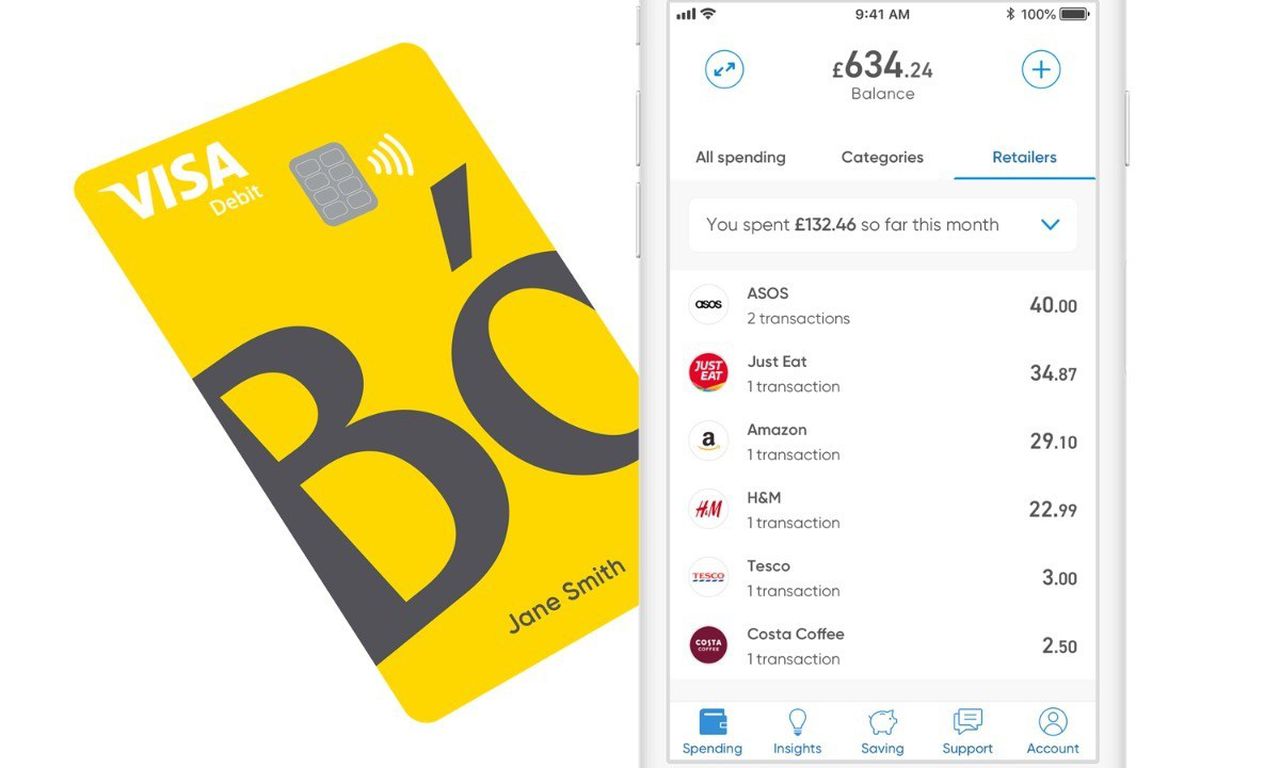 Bo is the new app-only bank, by Royal Bank of Scotland. Image via RBS.