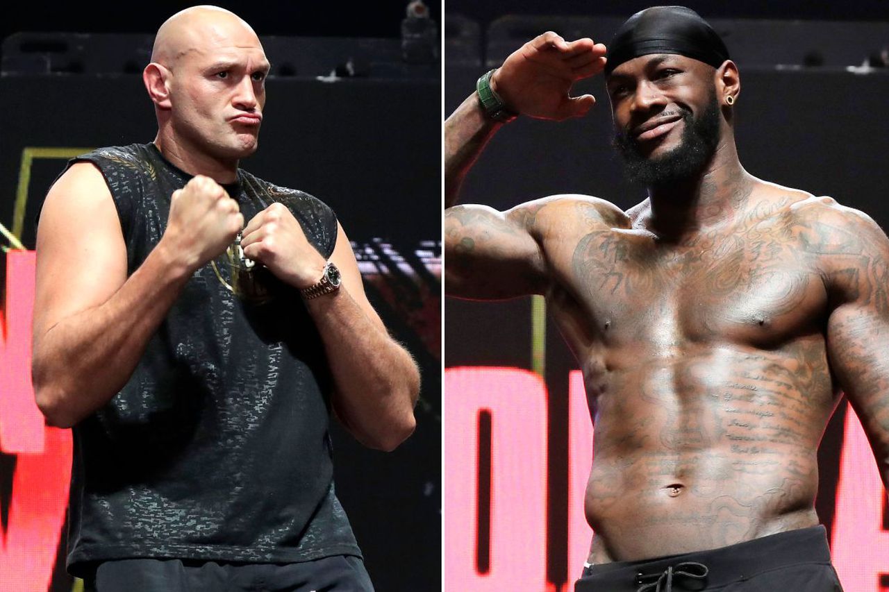 Tyson Fury will face Deontay Wilder in hotly anticipated rematch today. Image via New York Post.