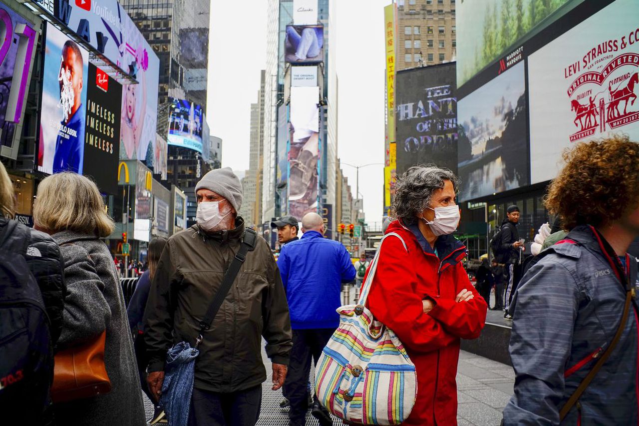 New York calls state of emergency over COVID-19 outbreak. Image via Vox.
