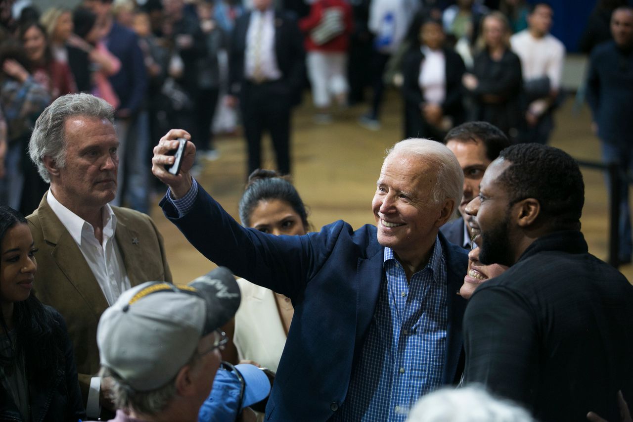 Former Vice President Joe Biden set to win North Carolina primary. Image via New York Times.