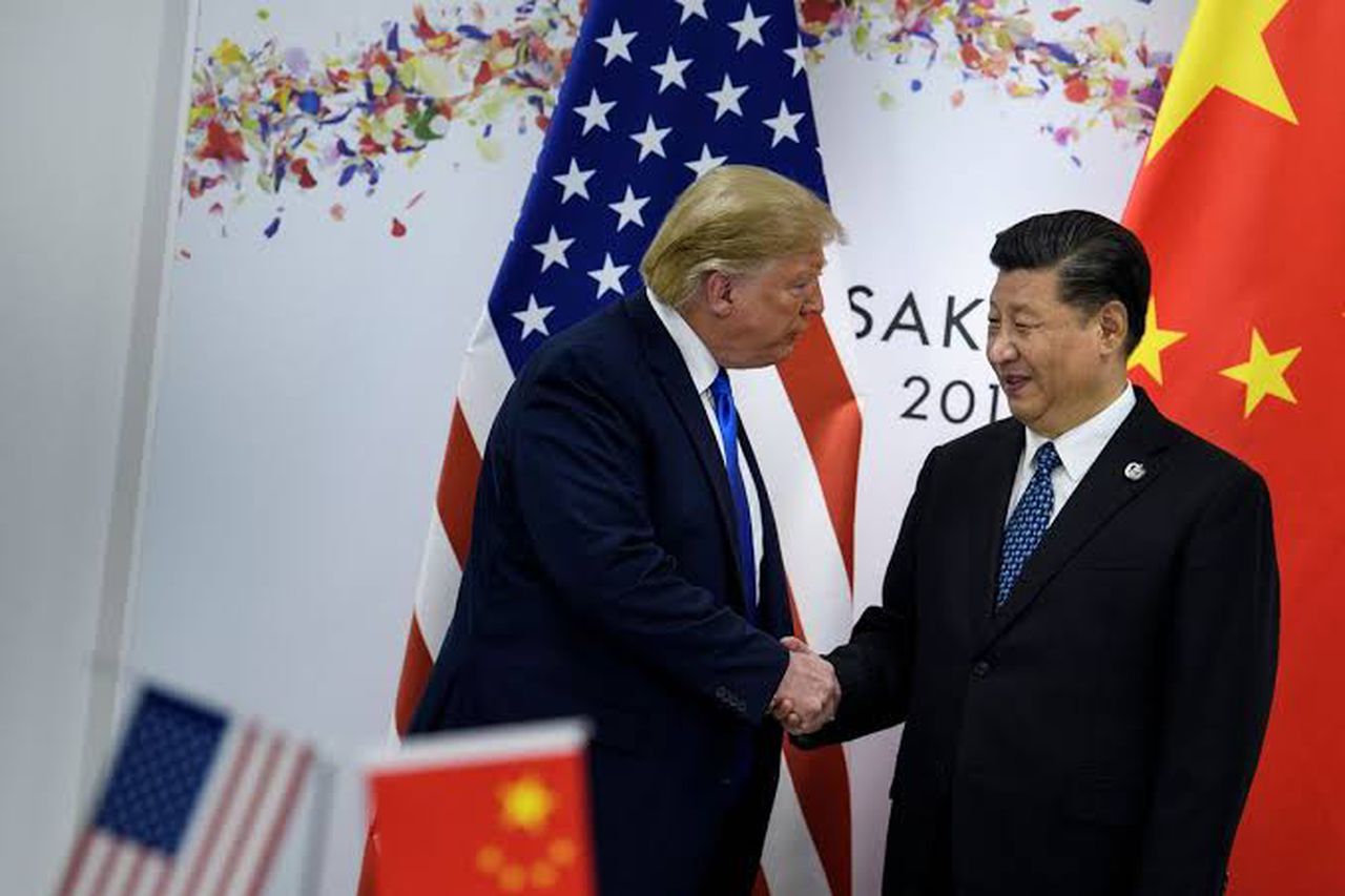 President Donald Trump said on Friday that the trade deal with China is potentially very close, Image via Getty Images