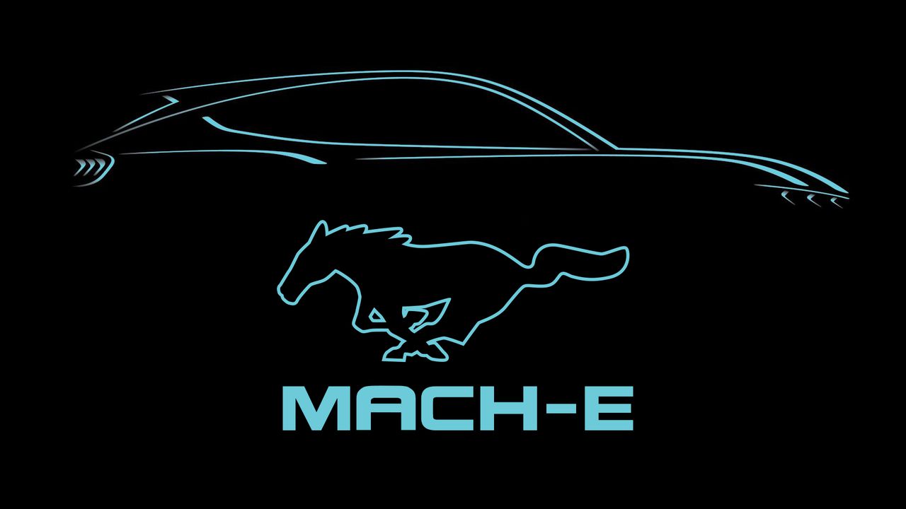 The Mustang-inspired electric SUV: Mustang Mach-E. Image via Connor Hoffman.