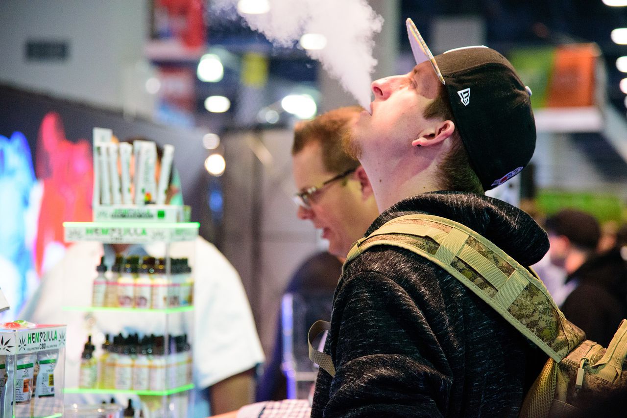 Trump has teased a large decision related to vaping that will be announced next week