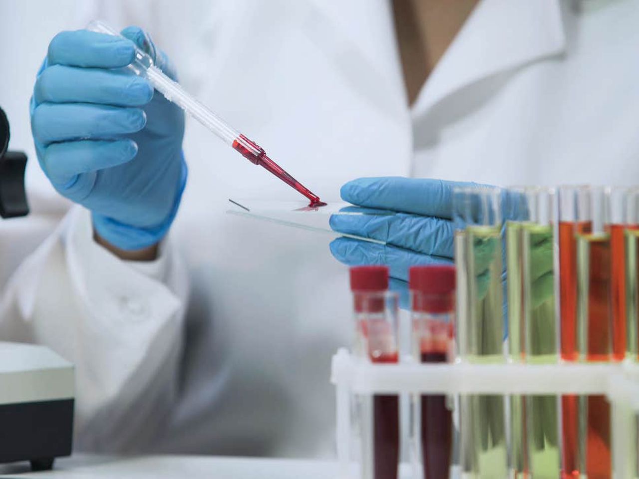 Healthcare giant Abbott tests 60% of the global blood supply. Image via Getty Images