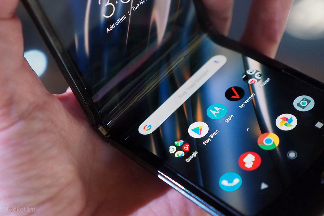 Motorola's new Razr is a foldable android phone unlike others. Image via Pocket-Lint