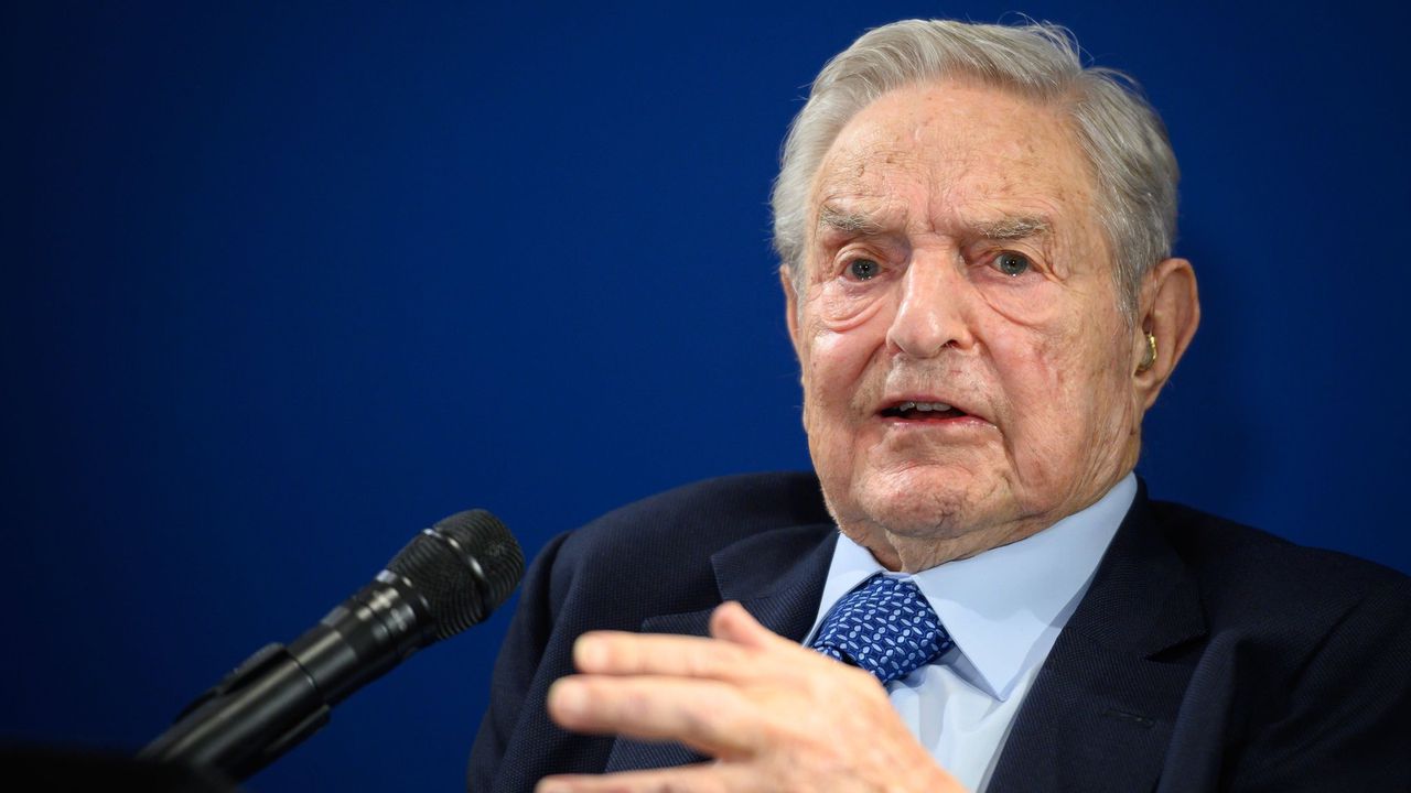 George Soros announces 1 billion USD in donations to global network of universities to counter authoritarianism. Image via AFP.