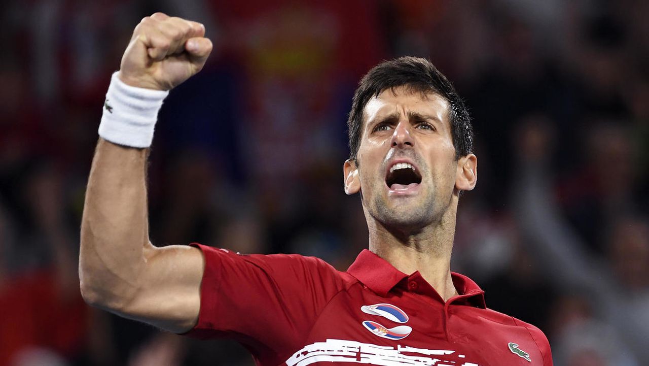 Novak Djokovic defeated rival Rafeal Nadal without too much trouble to clinch victory for the Serbian side. Image via France24.