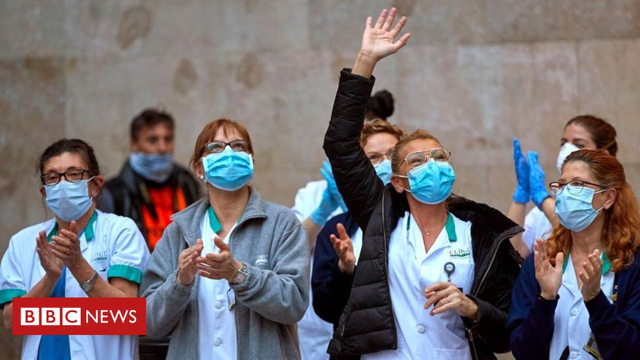 Coronavirus: Spain PM sees 'fire coming under control'