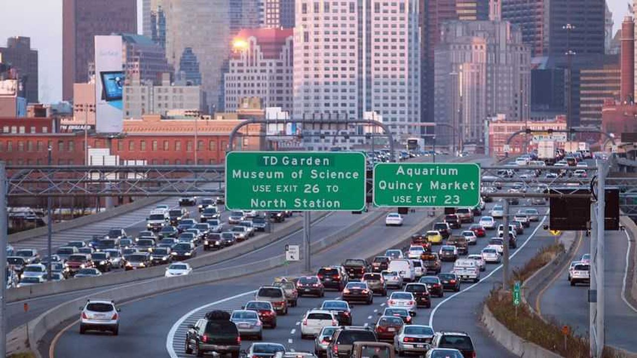 Boston ranked the worst city for traffic in the US, Image via WCVB