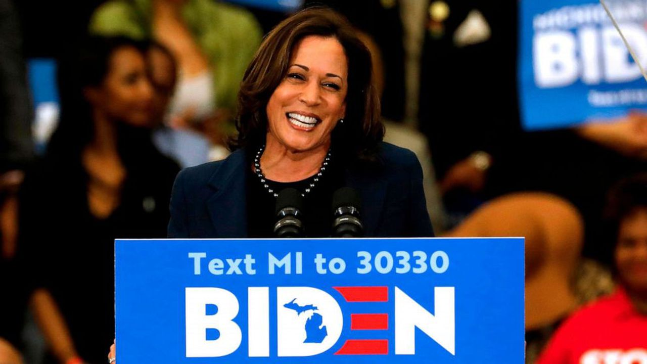 Biden picks Kamala Harris