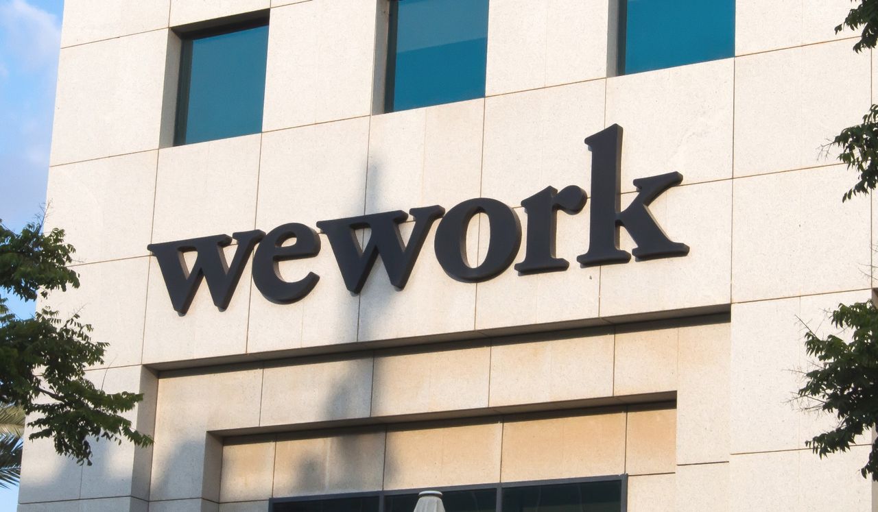 Softbank Group Corps fails to get loans for its WeWork bailout, company's future uncertain. Image via Shutterstock.