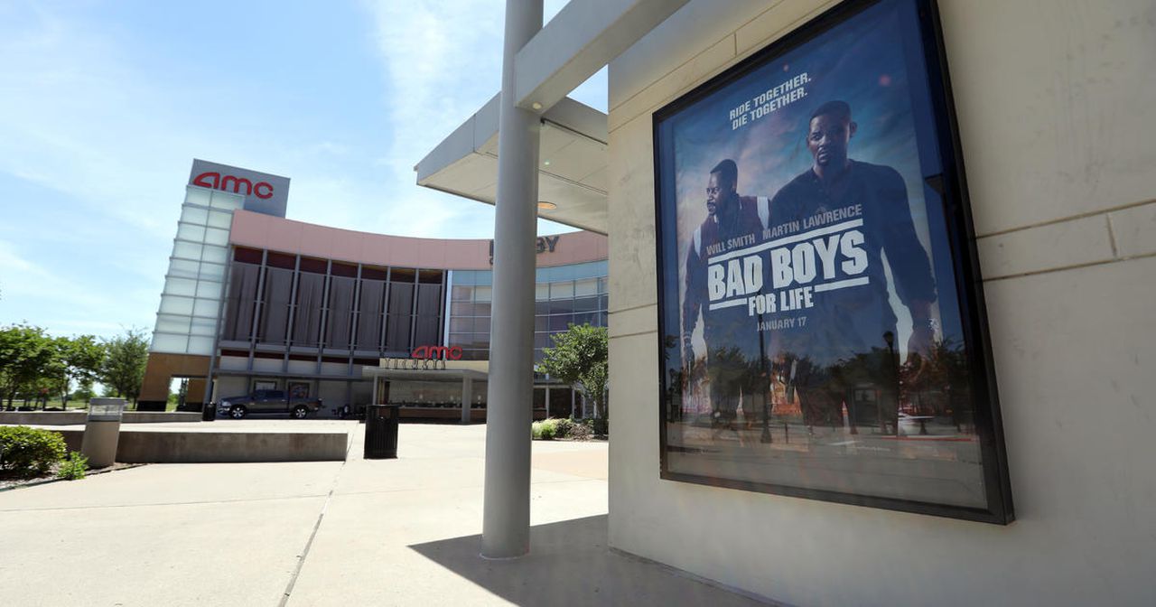 Some Texas movie theaters reopen with "airport security-style check-in"