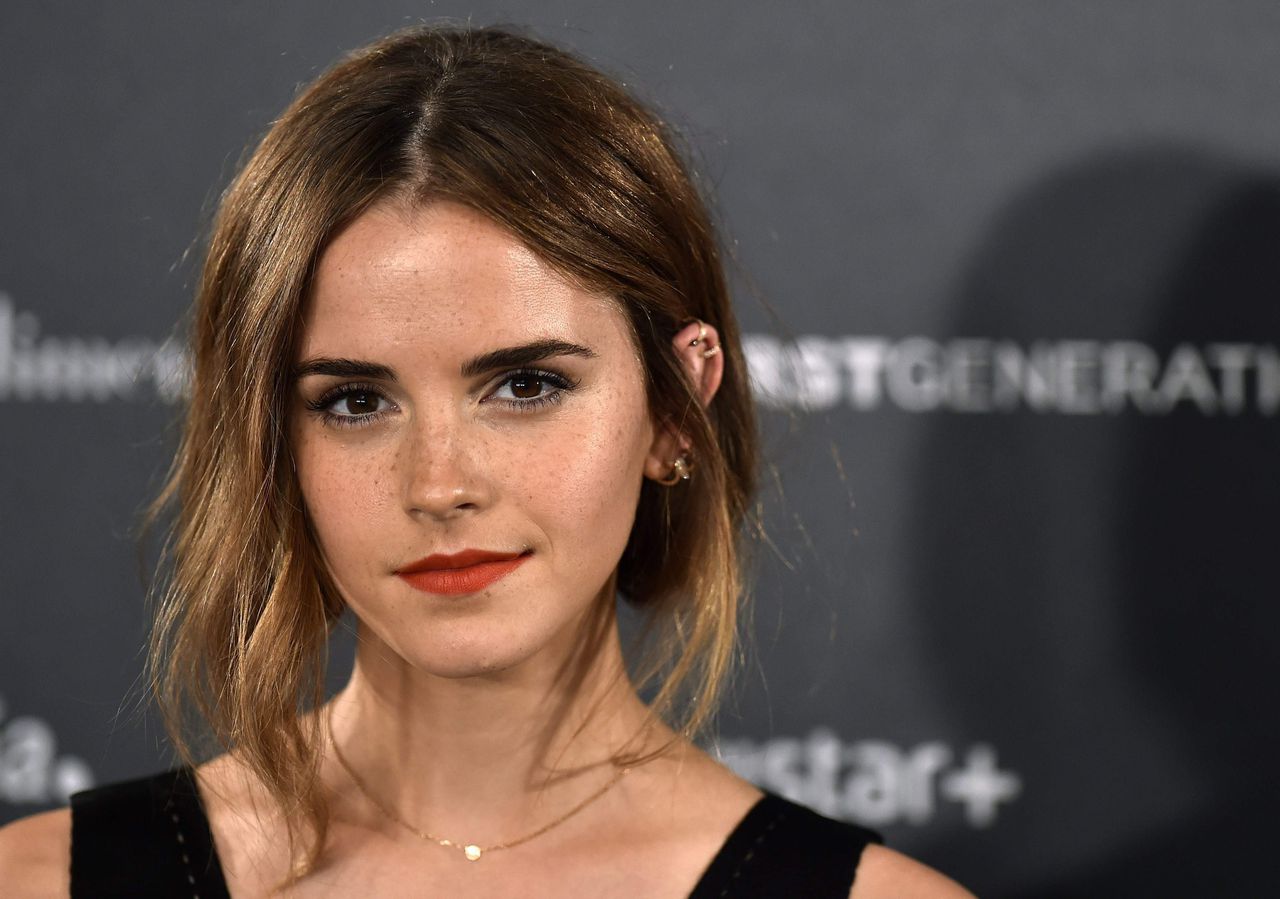 Emma Watson is happy with her "self-partnered" status, image via Getty images