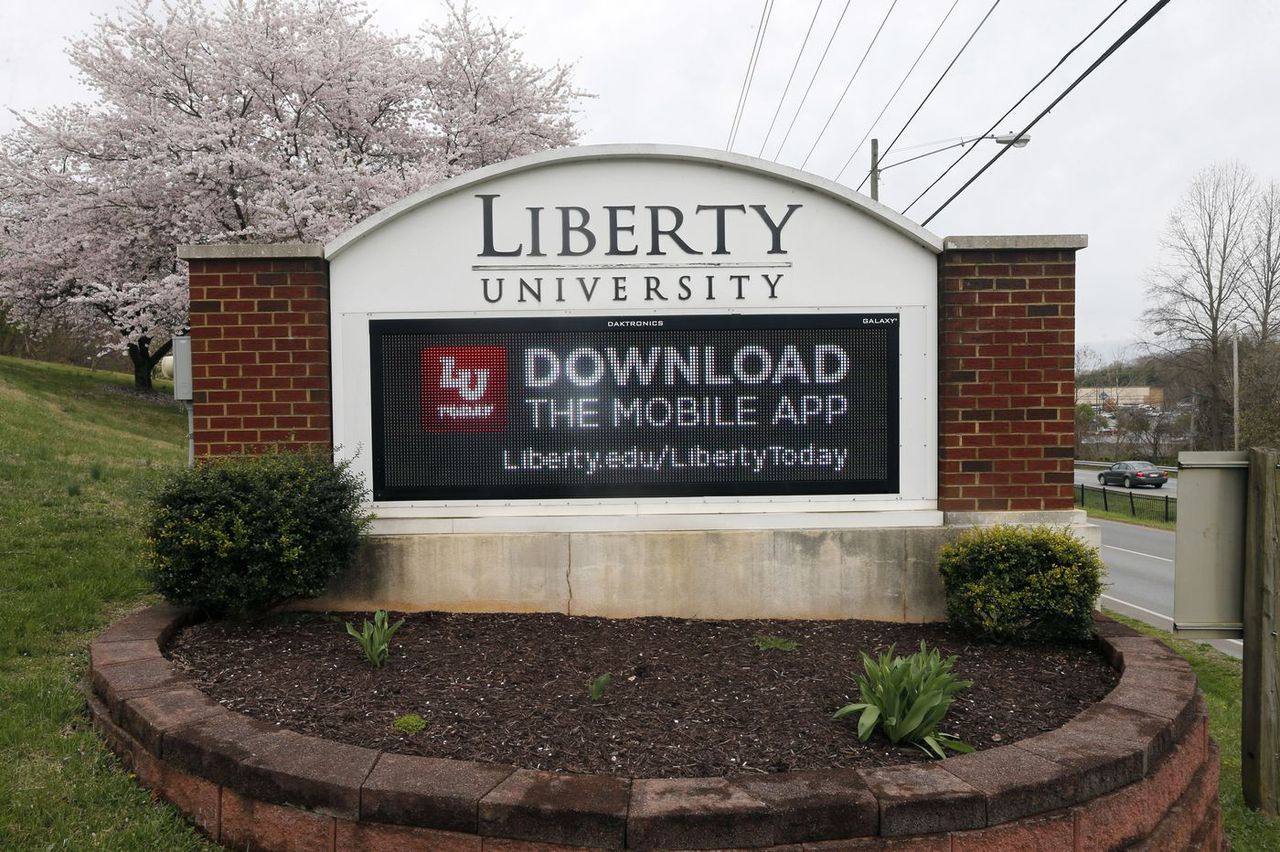 Liberty University under fire for allowing students to return to campus, dismissing coronavirus fears. Image via Philadelphia Inquirer.
