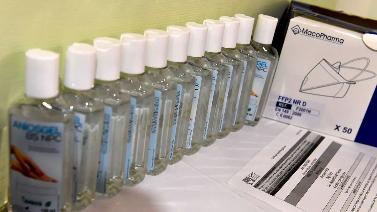 Louis Vuitton's parent firm LVMH to make free hand sanitizer for France's health authorities. Image via France24.