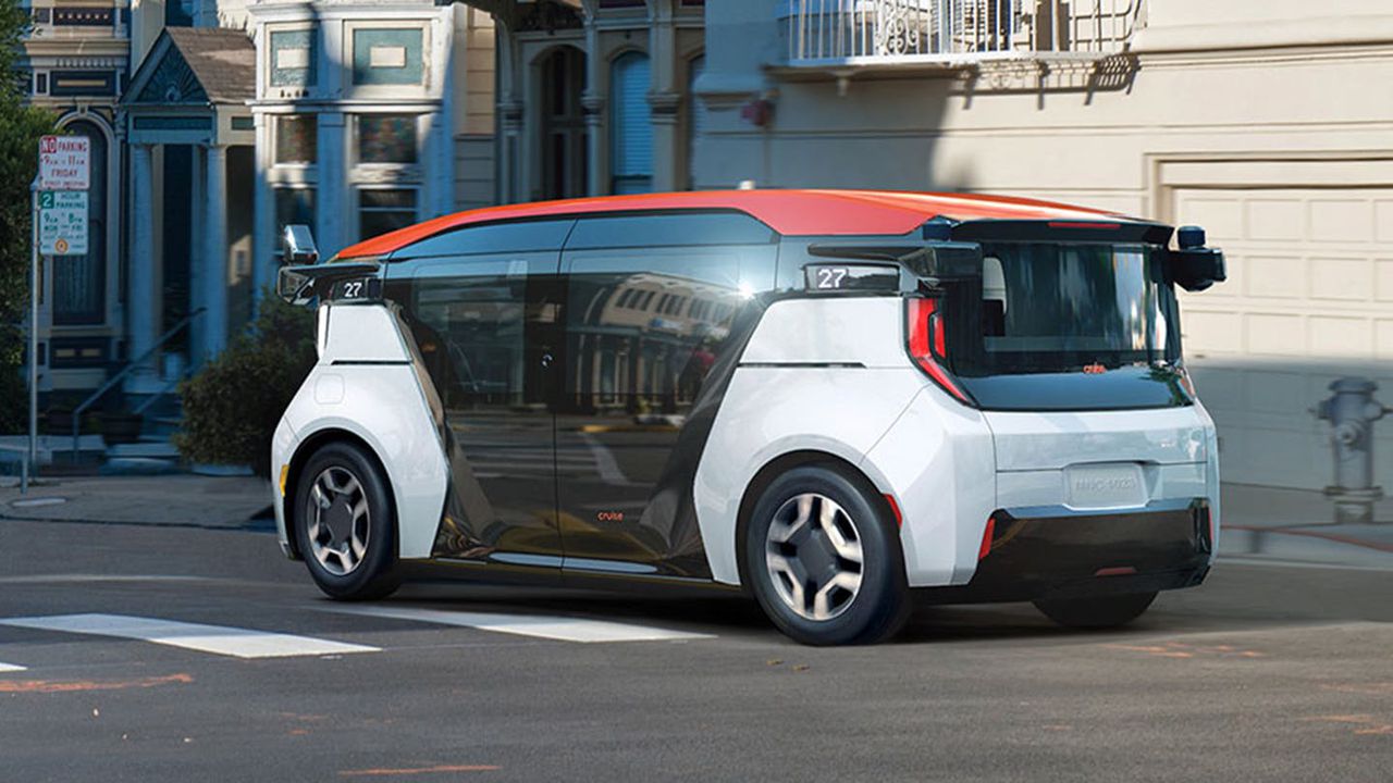 GM and Honda-backed Cruise releases first self-driving electric vehicle. Image via The Drive.