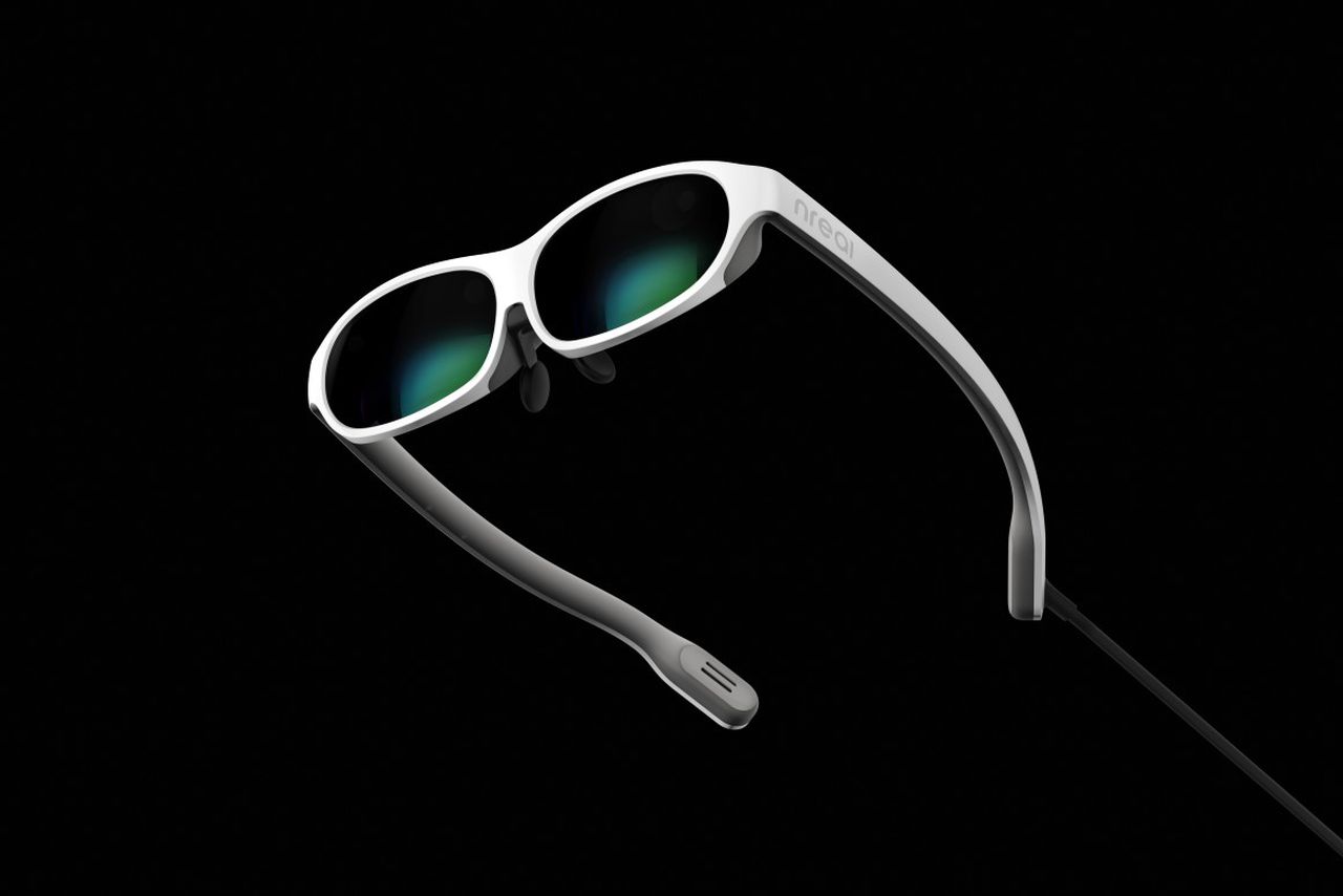 The glasses were declared the product of the show at the CES tech Expo, image via Nreal