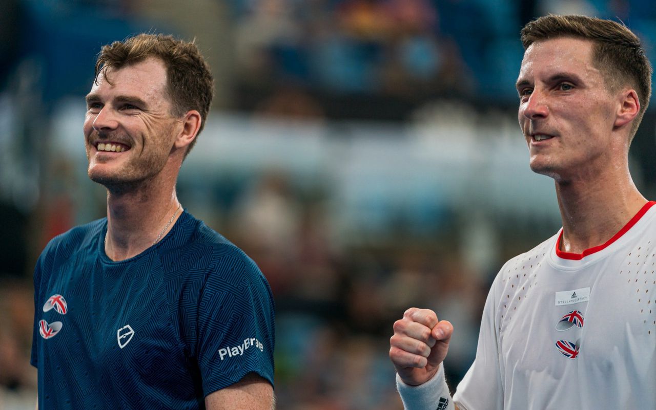The British team comfortably won 3-0 against Moldova in their final ATP Cup round. Image via Telegraph.