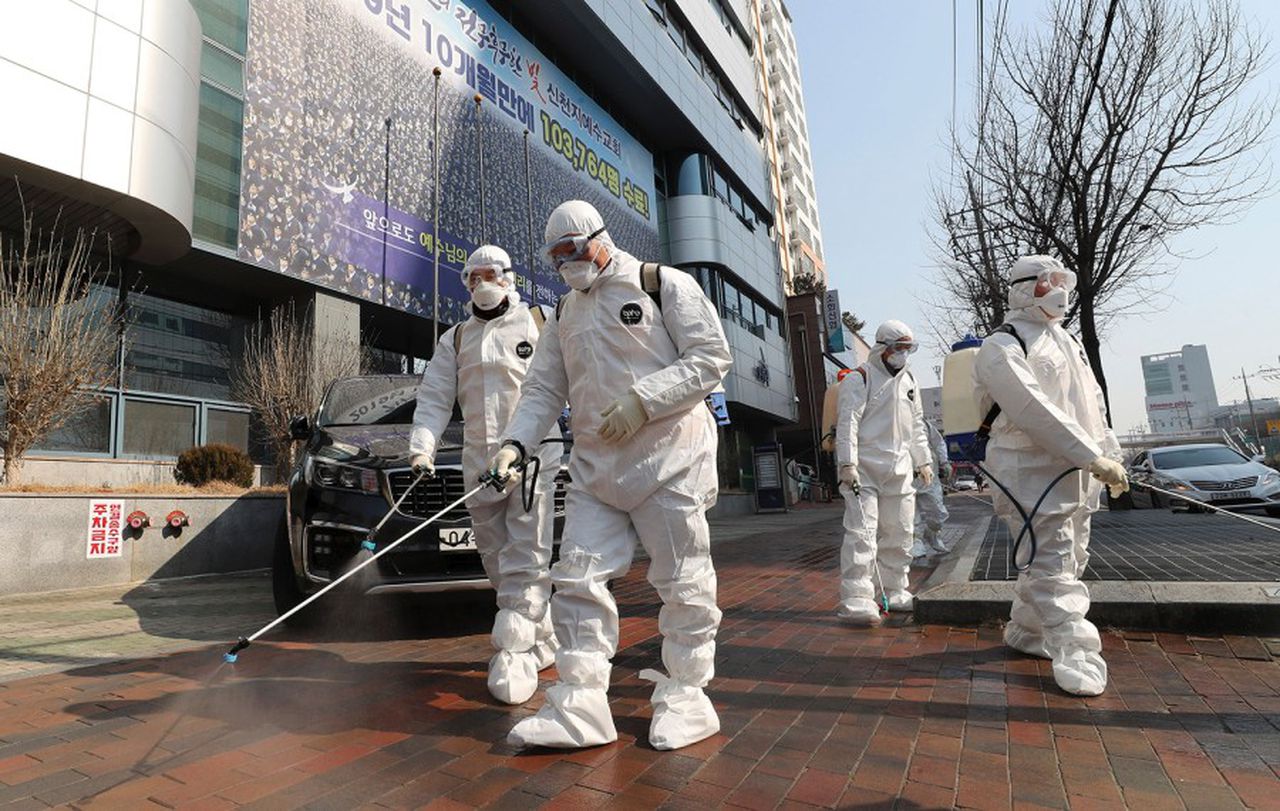 The city is undergoing a crisis due to the virus, image via AP