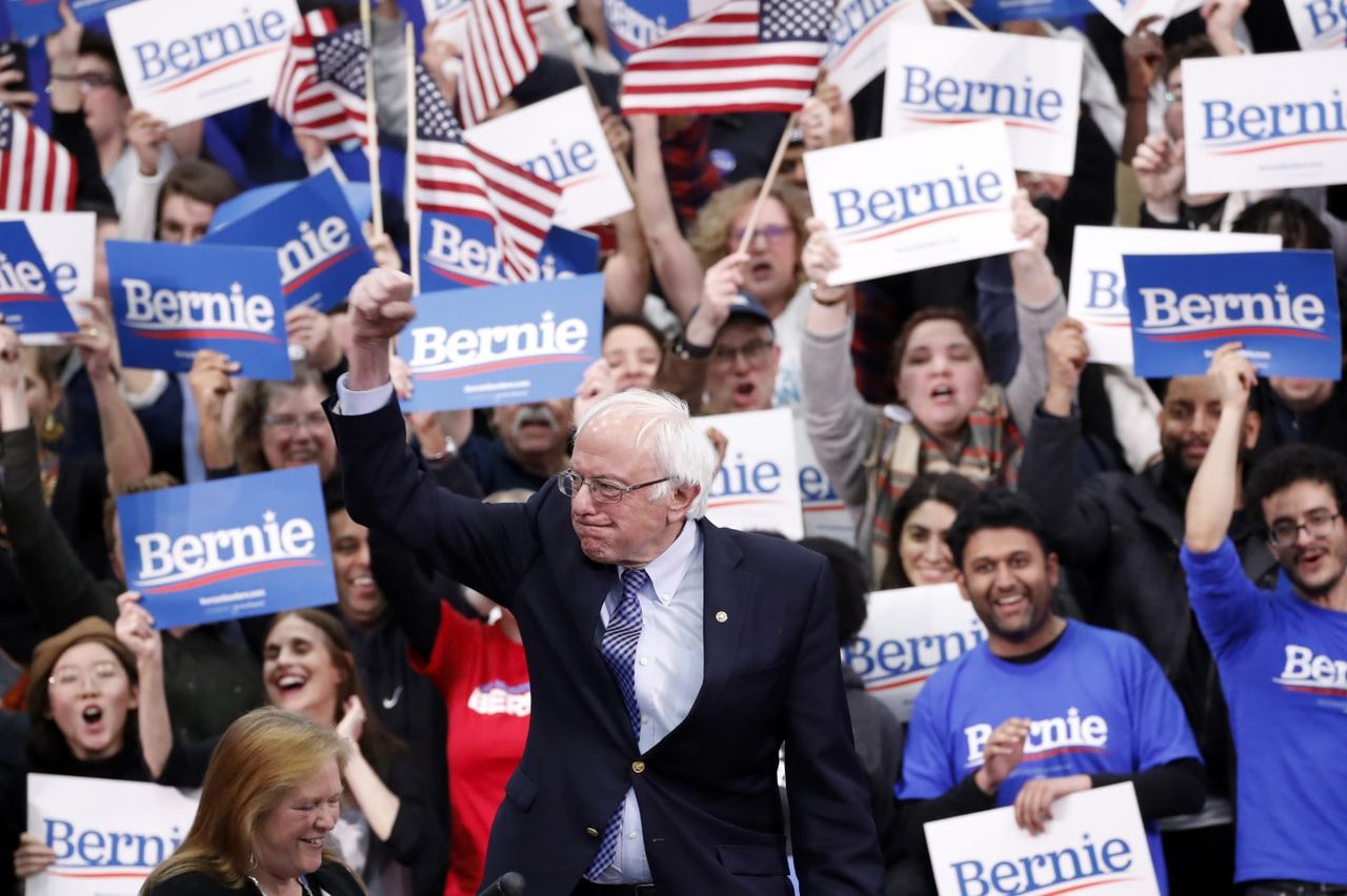 Democratic race sees three dropouts, leaving eight in the running led by Bernie Sanders. Image via Washington Post.