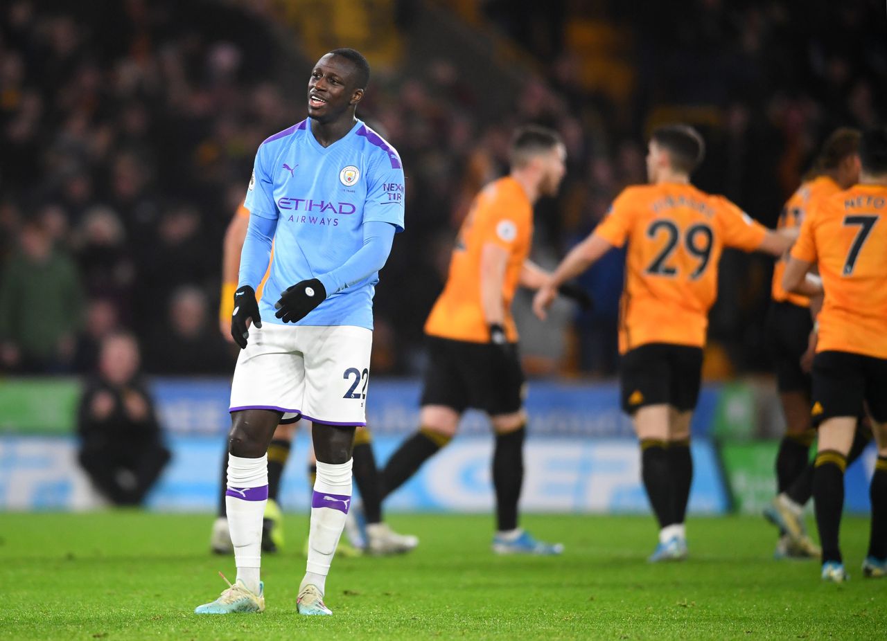 Manchester City lost a 2-0 lead against Wolves, conceding 3 goals in the last 35 minutes of the game. Image via Getty Images.