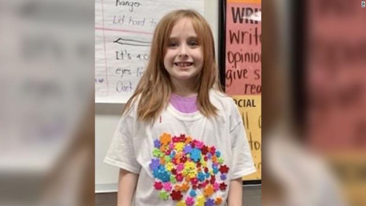 Body of missing 6-year-old Faye Marie Swetlik found, death being treated as homicide. Image via CNN.